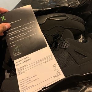 Jordan 4 black cats /send offers